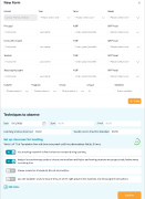 Techniques Observation Form